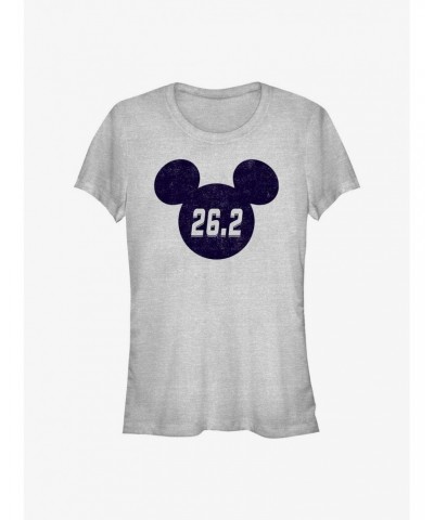 Disney Mickey Mouse 26.2 Marathon Ears Girls T-Shirt $7.77 T-Shirts