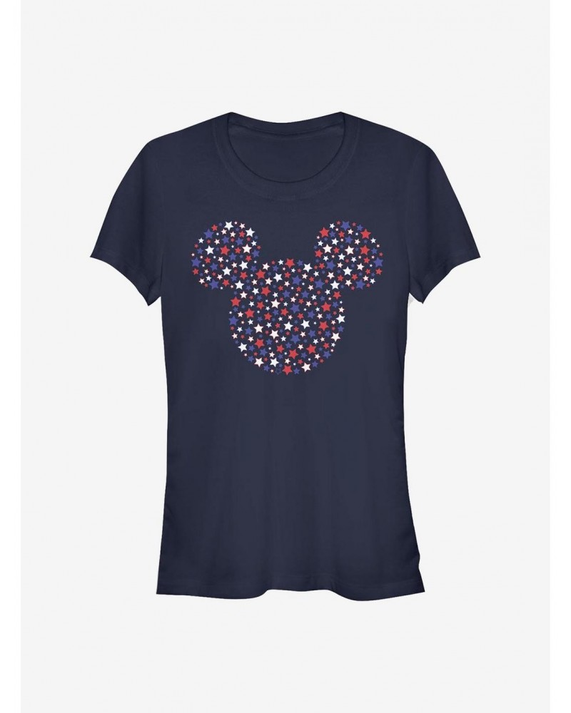 Disney Mickey Mouse Stars And Ears Girls T-Shirt $6.37 T-Shirts