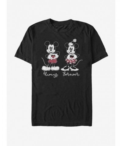 Disney Mickey Mouse Always Forever T-Shirt $7.65 T-Shirts