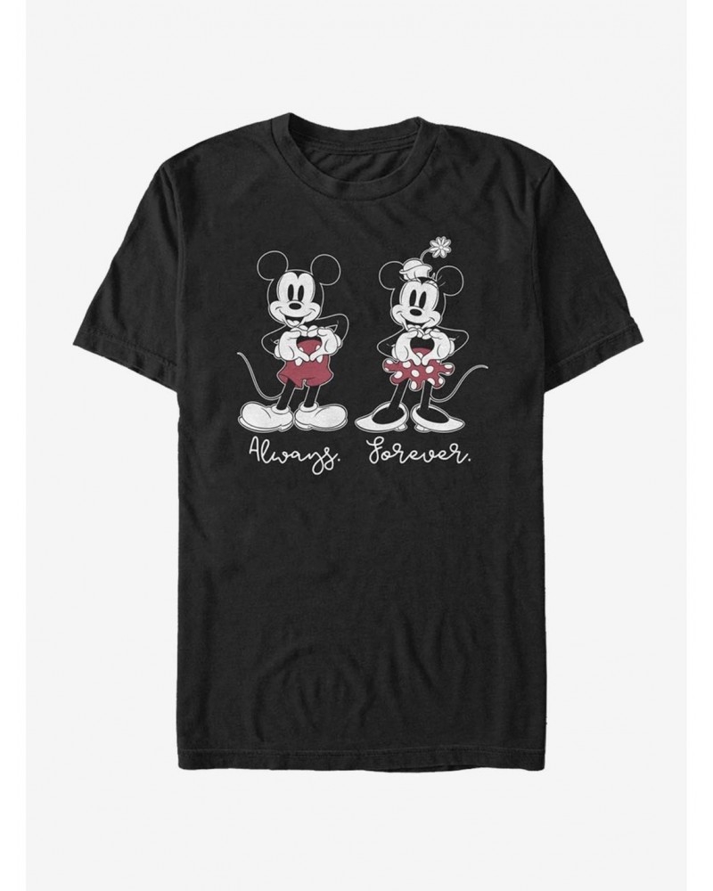 Disney Mickey Mouse Always Forever T-Shirt $7.65 T-Shirts