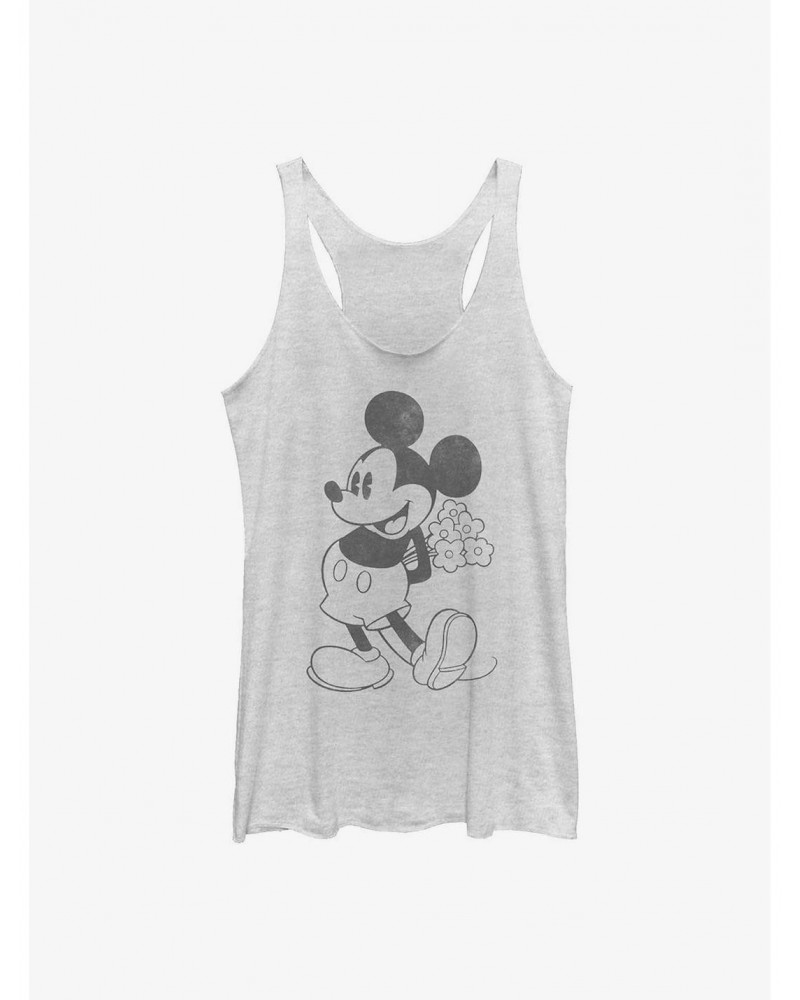 Disney Mickey Mouse Mickey Black And White Girls Tank $7.46 Tanks