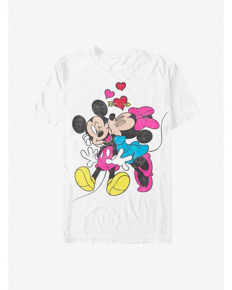 Disney Mickey Mouse Mickey Minnie Love T-Shirt $7.65 T-Shirts