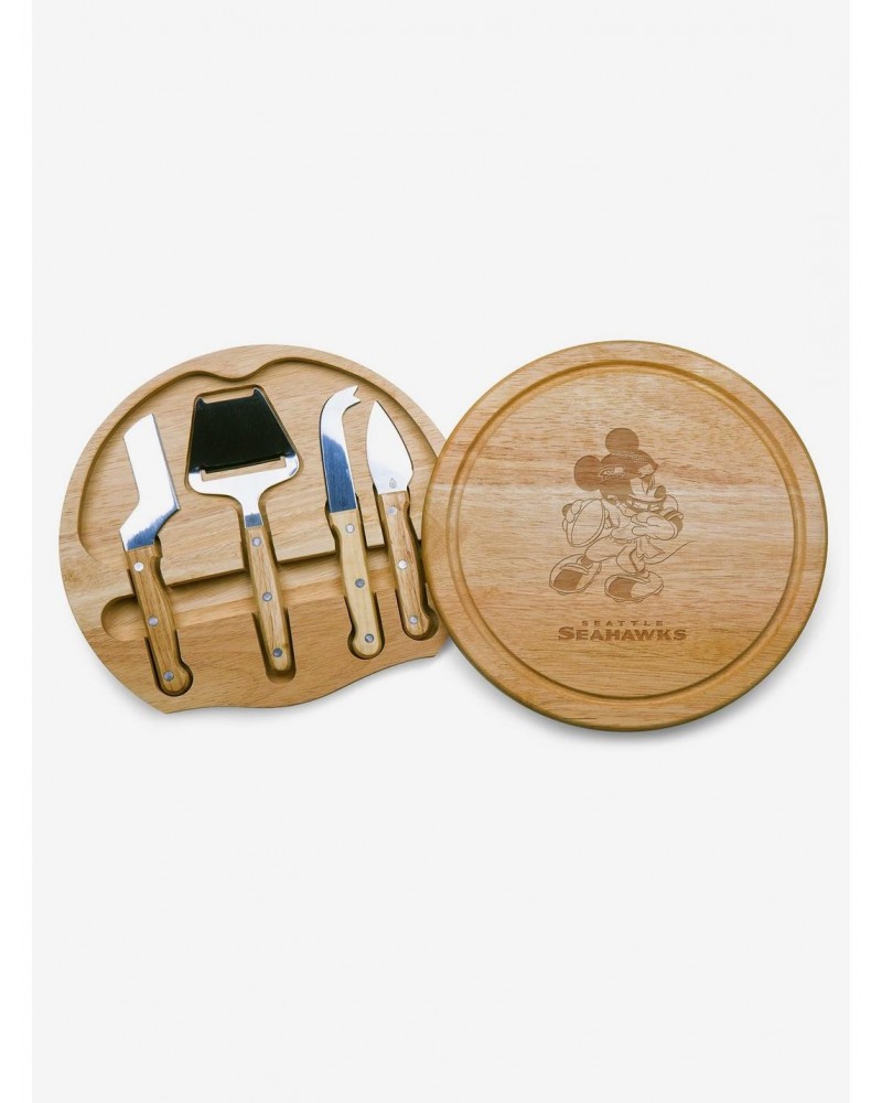 Disney Mickey Mouse NFL SEA Seahawks Circo Cheese Cutting Board & Tools Set $29.84 Tools Set