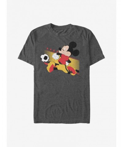Disney Mickey Mouse Germany Kick T-Shirt $7.65 T-Shirts