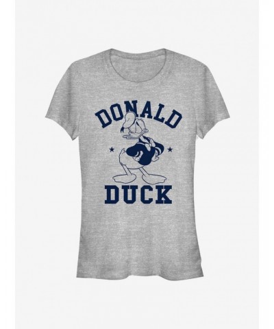 Disney Donald Duck Angry Pose Classic Girls T-Shirt $6.37 T-Shirts