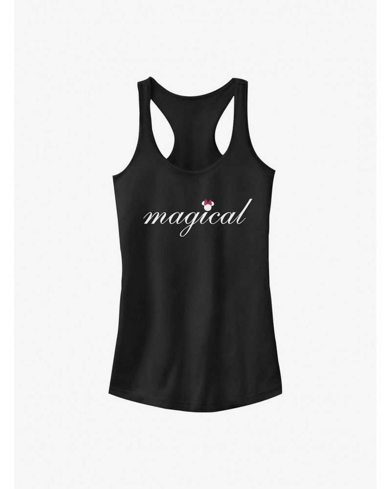 Disney Minnie Mouse Minnie Magical Script Girls Tank $6.37 Tanks