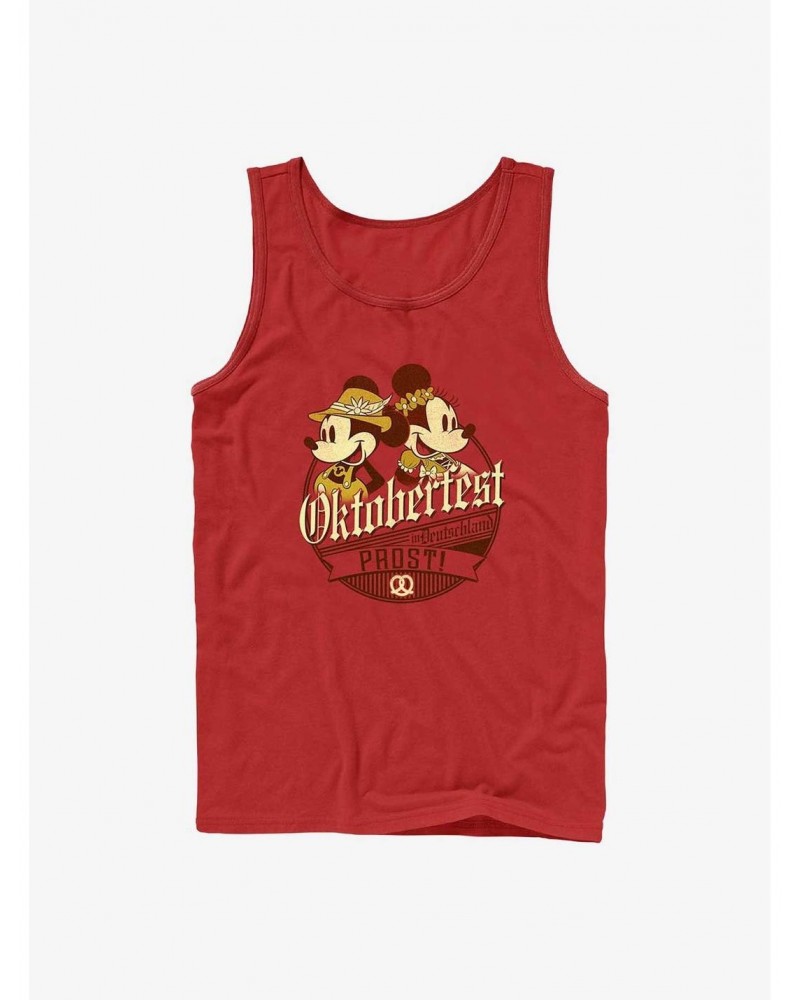 Disney Mickey Mouse Oktoberfest Tank $7.97 Tanks