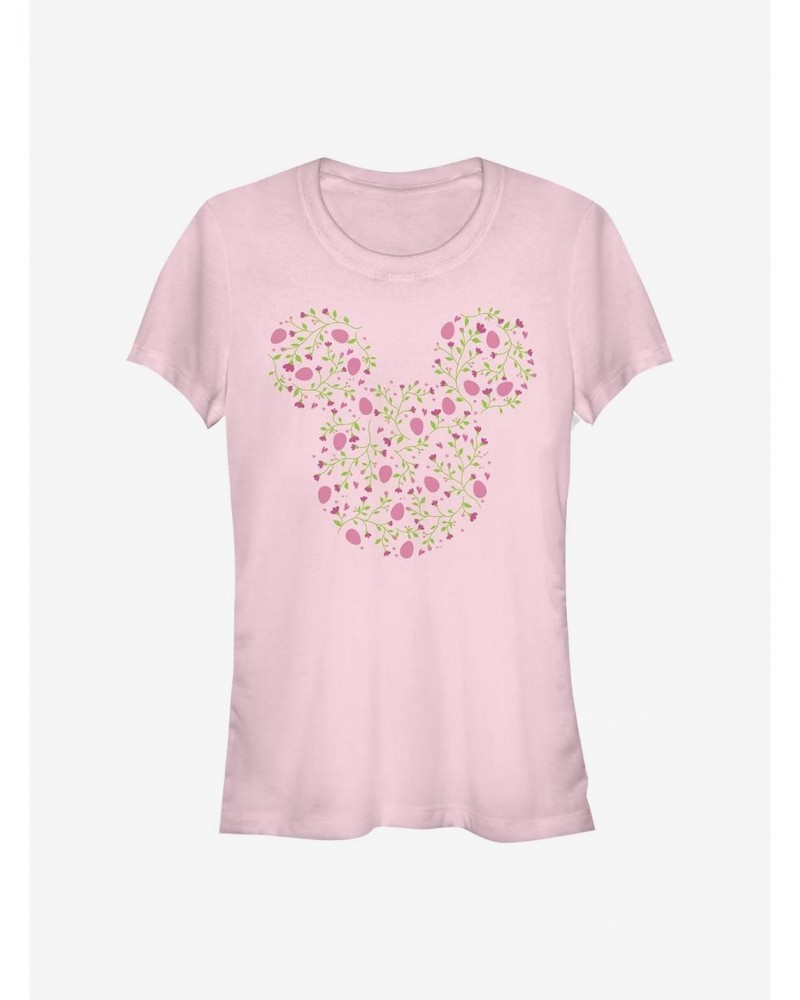 Disney Mickey Mouse Shabby Chic Egg Girls T-Shirt $6.57 T-Shirts