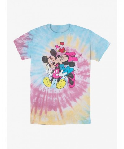 Disney Mickey Mouse In Love Tie Dye T-Shirt $6.42 T-Shirts