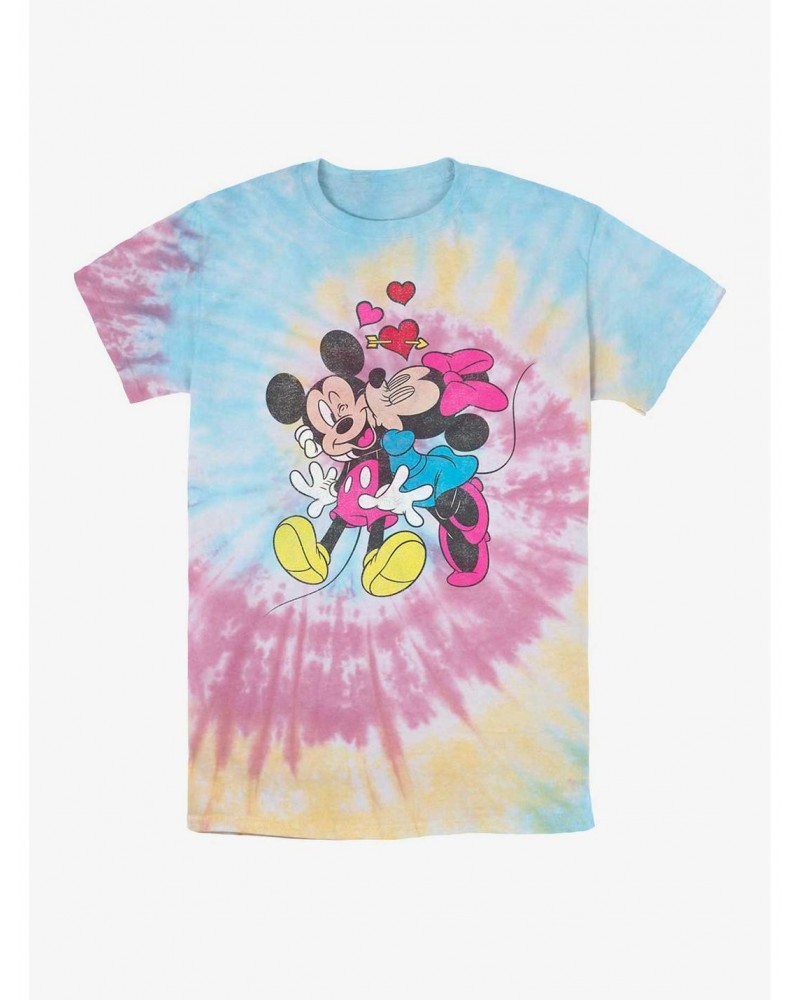 Disney Mickey Mouse In Love Tie Dye T-Shirt $6.42 T-Shirts