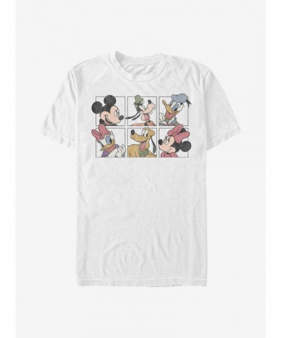Disney Mickey Mouse Mickey And Friends Grid T-Shirt $6.12 T-Shirts