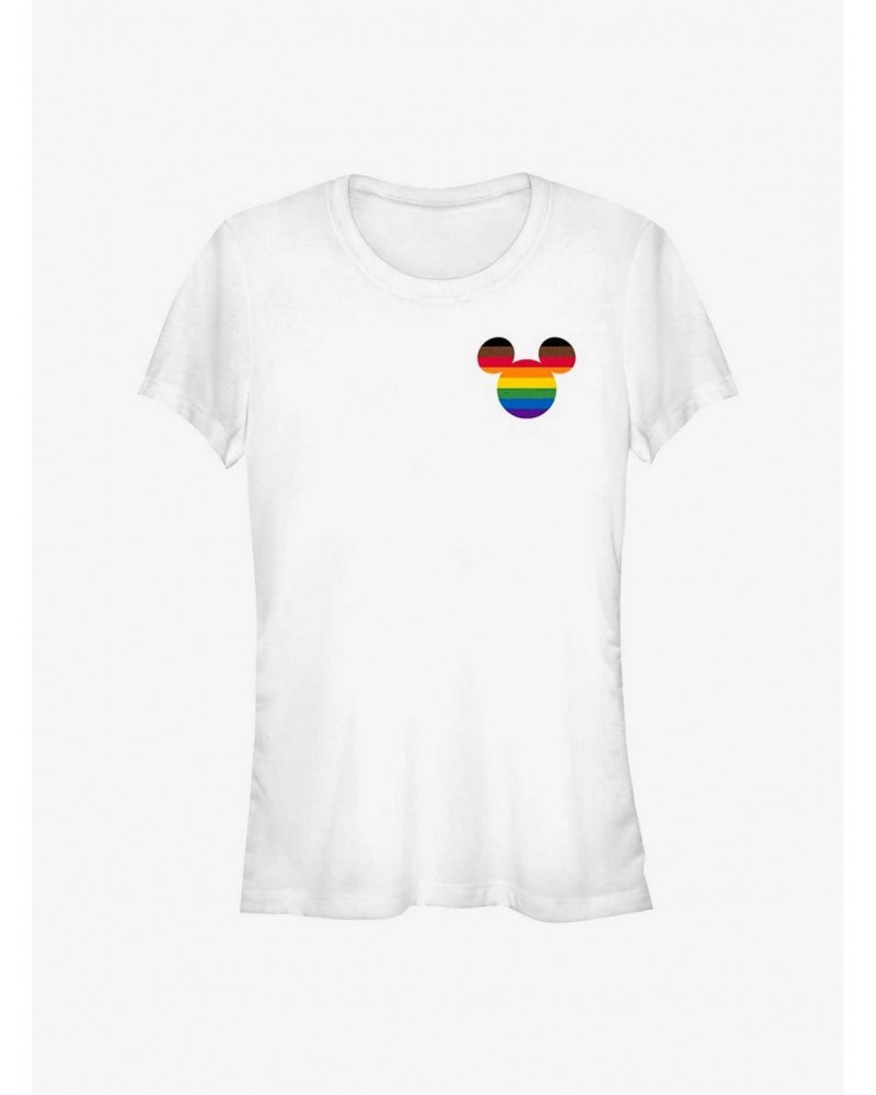 Disney Mickey Mouse Mickey Rainbow Ears Pride T-Shirt $8.76 T-Shirts