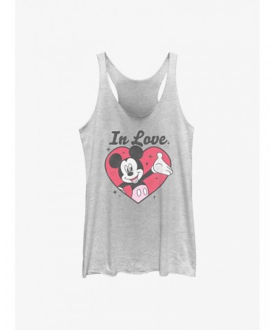 Disney Mickey Mouse Mickey In Love Girls Tank $7.67 Tanks