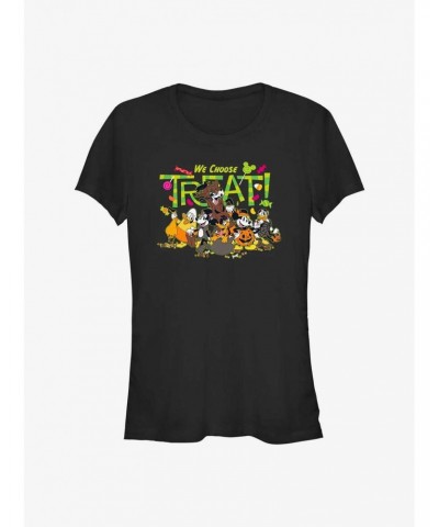Disney Mickey Mouse We Choose Treat Girls T-Shirt $6.77 T-Shirts