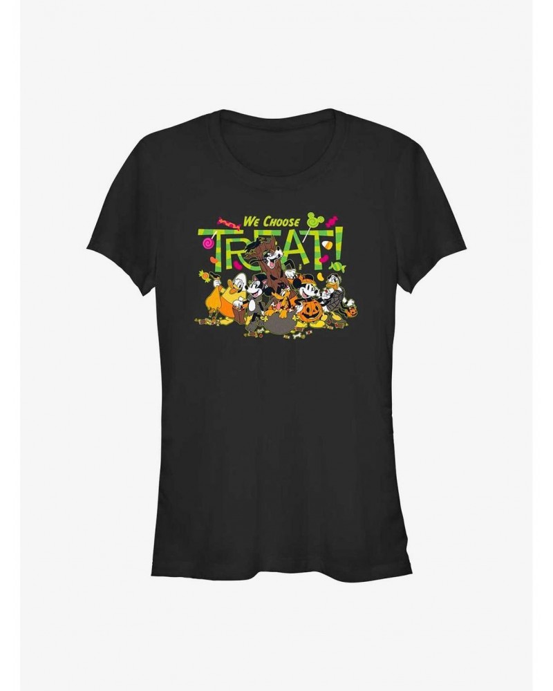 Disney Mickey Mouse We Choose Treat Girls T-Shirt $6.77 T-Shirts