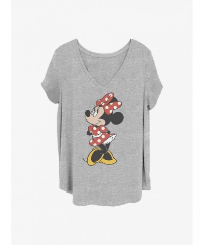 Disney Minnie Mouse Traditional Minnie Girls T-Shirt Plus Size $8.09 T-Shirts