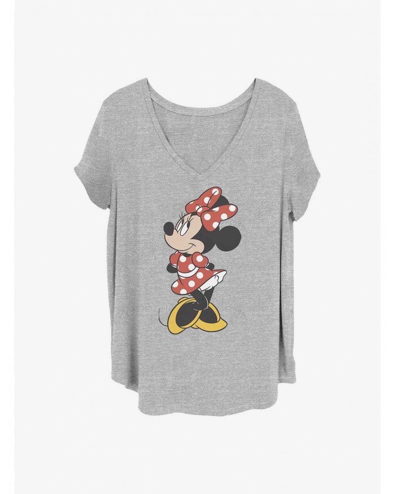 Disney Minnie Mouse Traditional Minnie Girls T-Shirt Plus Size $8.09 T-Shirts