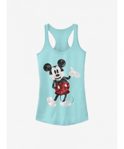Disney Mickey Mouse Mickey Poly Girls Tank $6.77 Tanks