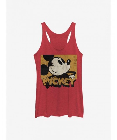 Disney Mickey Mouse Against The Grain Girls Tank $10.36 Tanks