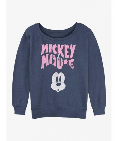Disney Mickey Mouse Scared Mickey Face Girls Sweatshirt $9.15 Sweatshirts