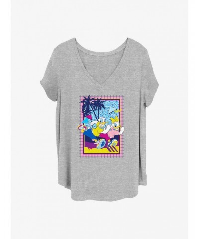 Disney Mickey Mouse Duck and Run Girls T-Shirt Plus Size $10.64 T-Shirts