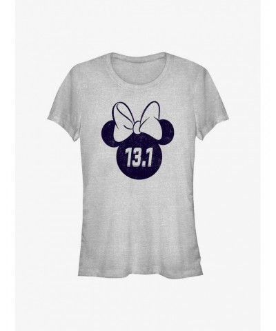 Disney Minnie Mouse 13.1 Half Marathon Ears Girls T-Shirt $6.97 T-Shirts