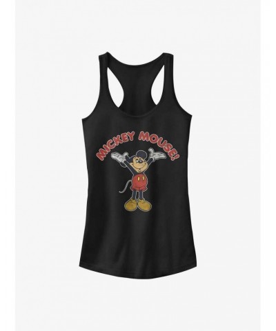 Disney Mickey Mouse Retro Mickey Girls Tank $7.17 Tanks