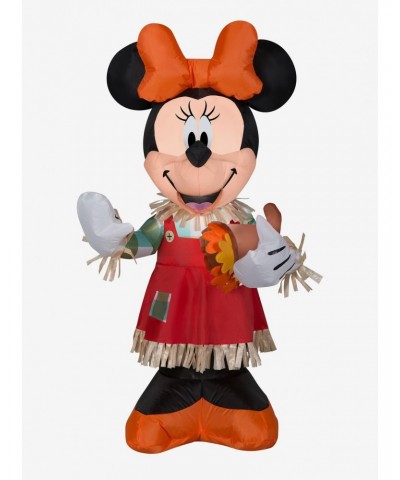 Disney Minnie Mouse Thanksgiving Cornucopia Inflatable Décor $22.91 Décor