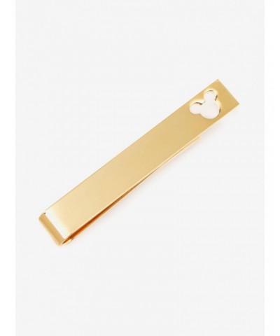 Disney Mickey Mouse Cut Out Gold Tie Bar $21.07 Bar