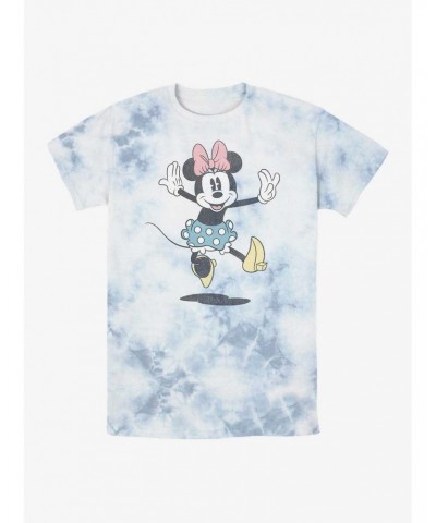 Disney Minnie Mouse Minnie Jump Tie-Dye T-Shirt $10.36 T-Shirts