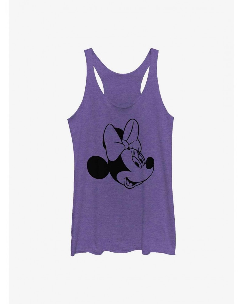 Disney Minnie Mouse Minnie Face Girls Tank $6.42 Tanks