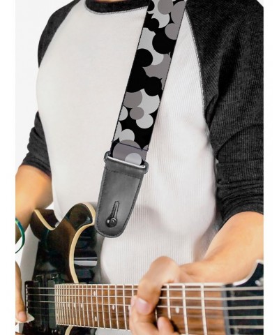 Disney Mickey Mouse Head Stacked Guitar Strap $7.72 Guitar Straps