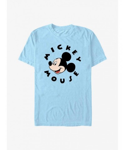 Disney Mickey Mouse Smiling Badge T-Shirt $7.84 T-Shirts