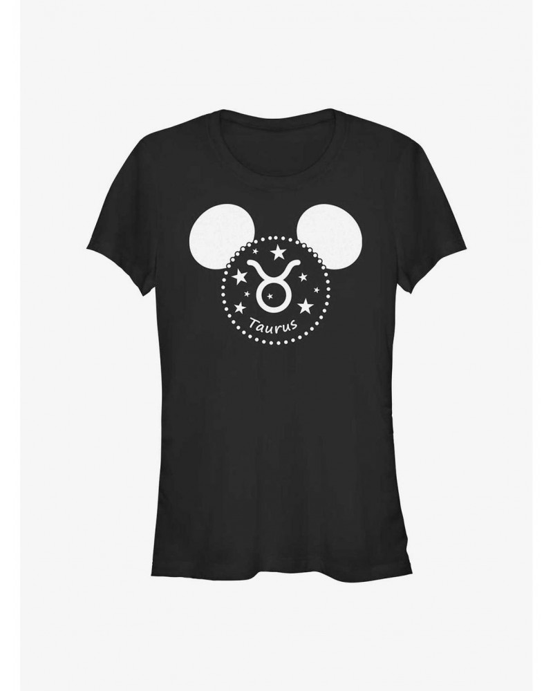 Disney Mickey Mouse Zodiac Taurus Girls T-Shirt $9.96 T-Shirts