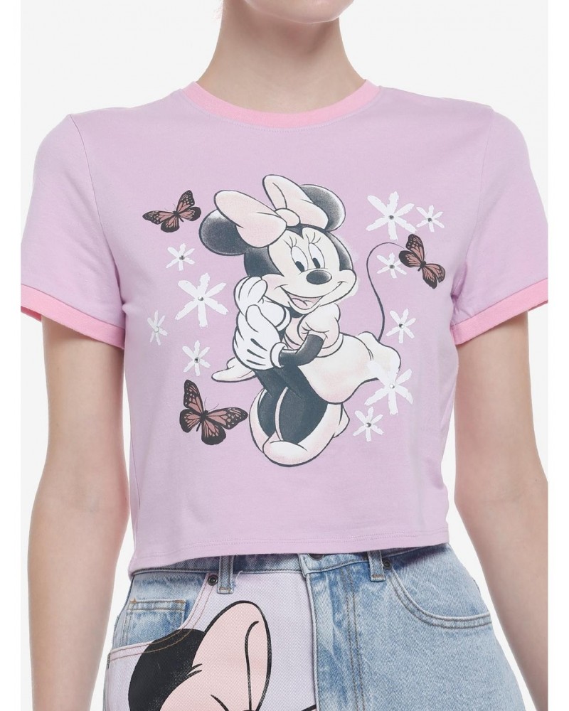 Her Universe Disney Minnie Mouse Y2K Girls Baby T-Shirt $10.52 T-Shirts