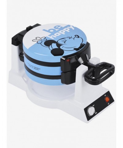 Disney Mickey Mouse And Minnie Mouse Double Flip Waffle Maker $46.95 Makers