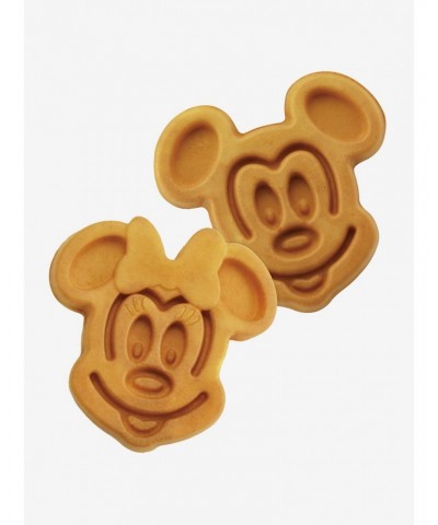 Disney Mickey Mouse And Minnie Mouse Double Flip Waffle Maker $46.95 Makers