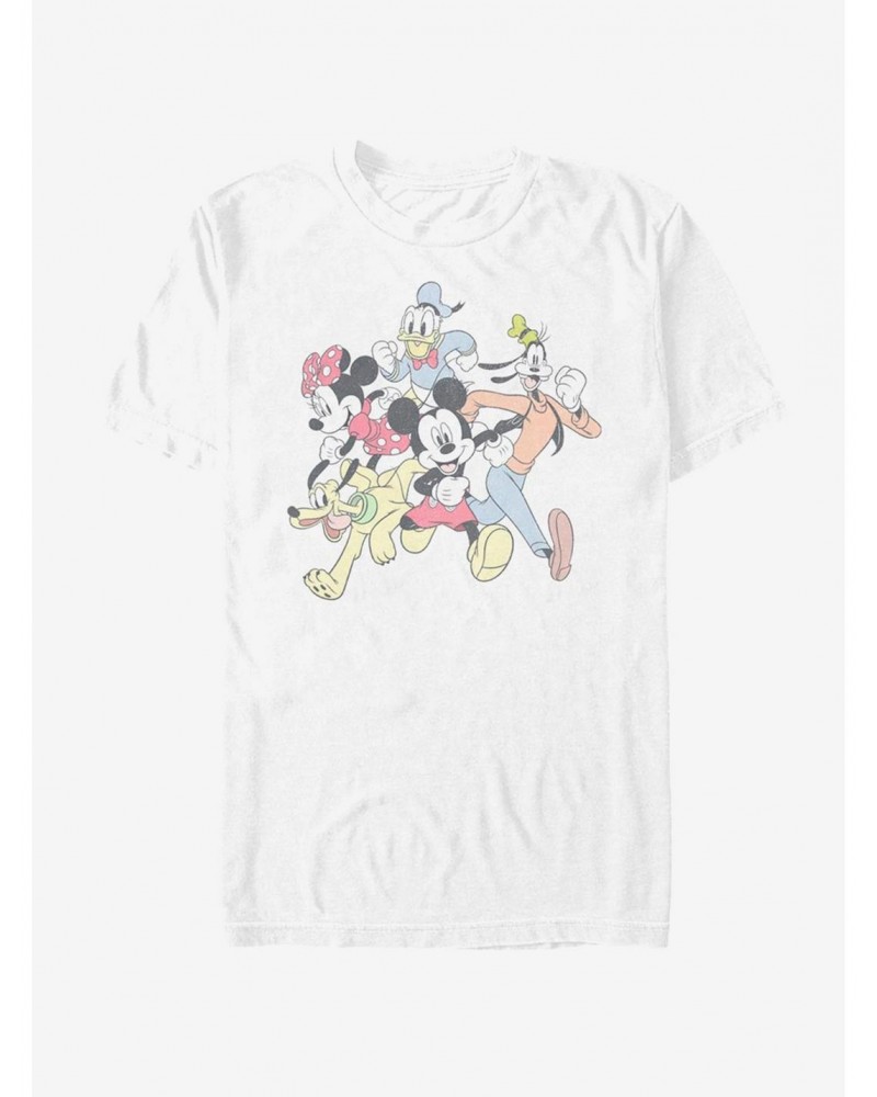 Disney Mickey Mouse Group Run T-Shirt $8.99 T-Shirts