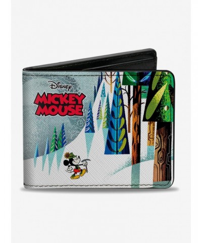 Disney Mickey Mouse Beware The Yeti Bifold Wallet $6.48 Wallets