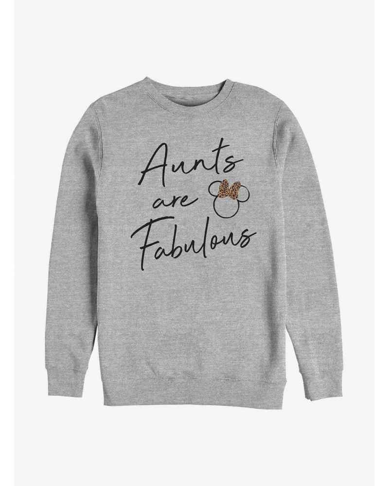 Disney Minnie Mouse Aunts Are Fabulous Sweatshirt $10.63 Sweatshirts