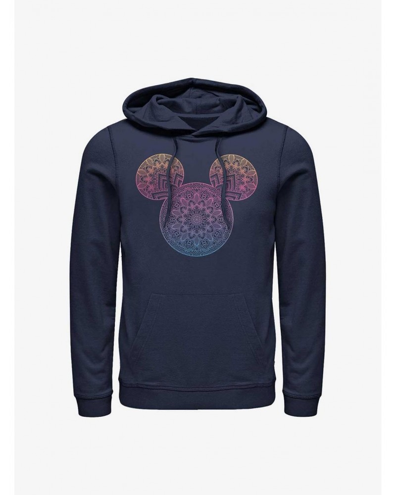 Disney Mickey Mouse Mickey Mandala Fill Hoodie $12.93 Hoodies