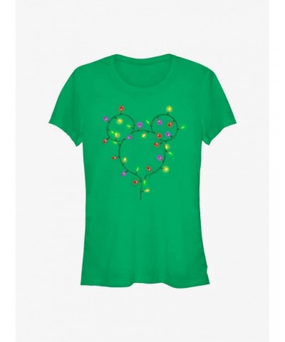 Disney Mickey Mouse Lights Strand Girls T-Shirt $9.76 T-Shirts