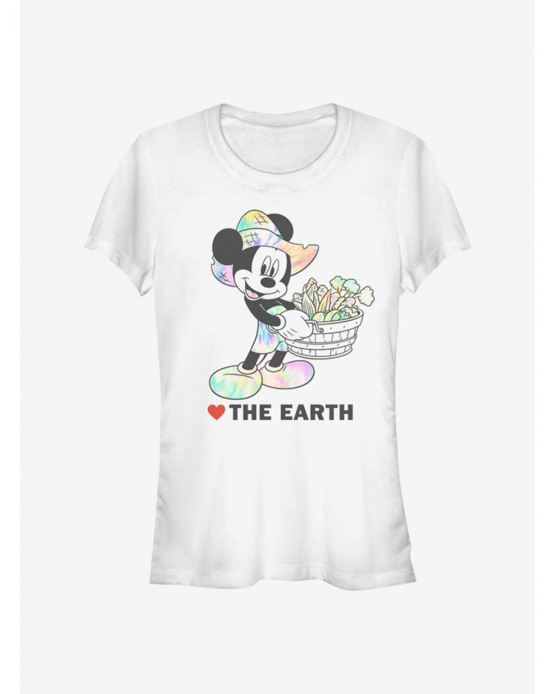 Disney Mickey Mouse Heart The Earth Girls T-Shirt $7.77 T-Shirts