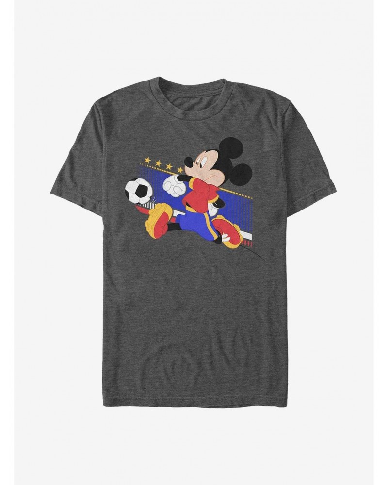 Disney Mickey Mouse Spain Kick T-Shirt $8.99 T-Shirts