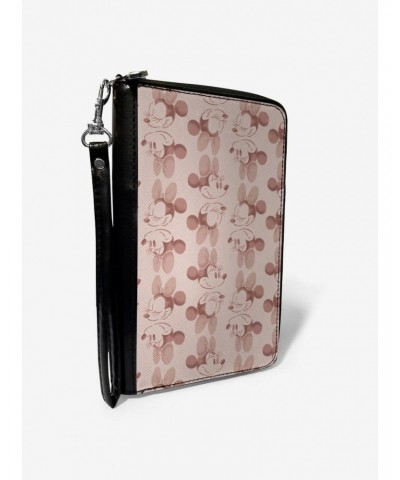 Disney Minnie Mouse Expressions Zip Around Wallet $10.47 Wallets