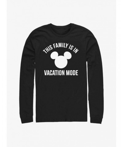Disney Mickey Mouse Vacation Mode Long-Sleeve T-Shirt $12.63 T-Shirts