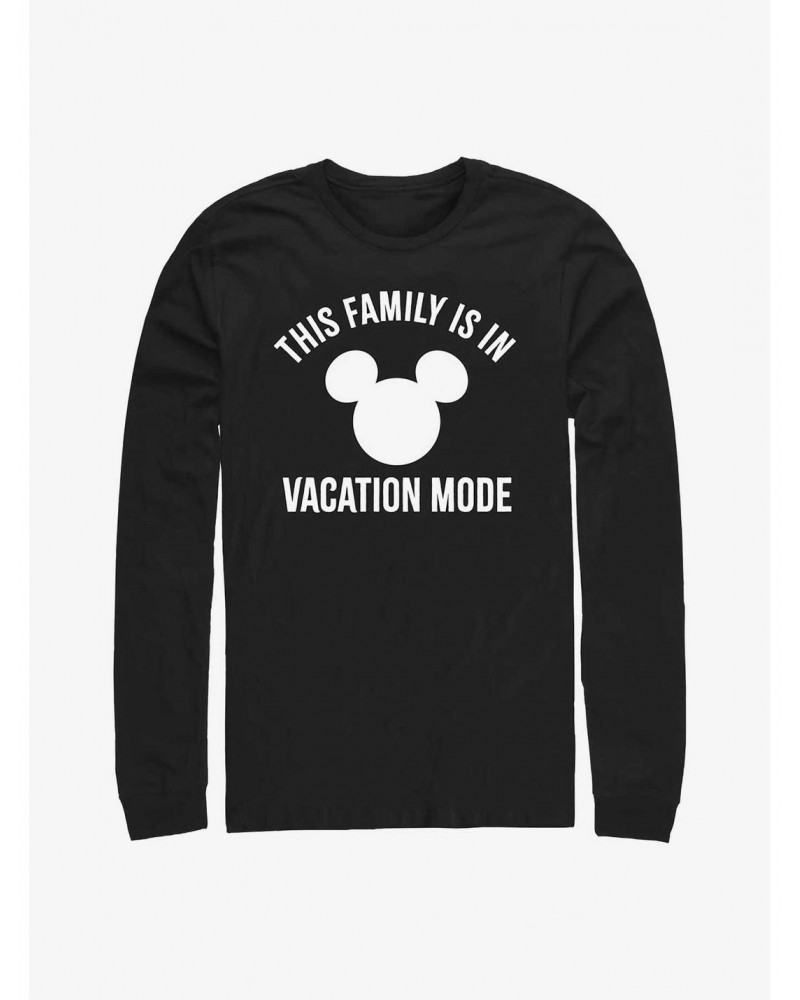 Disney Mickey Mouse Vacation Mode Long-Sleeve T-Shirt $12.63 T-Shirts