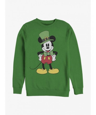 Disney Mickey Mouse Dublin Mickey Crew Sweatshirt $10.92 Sweatshirts