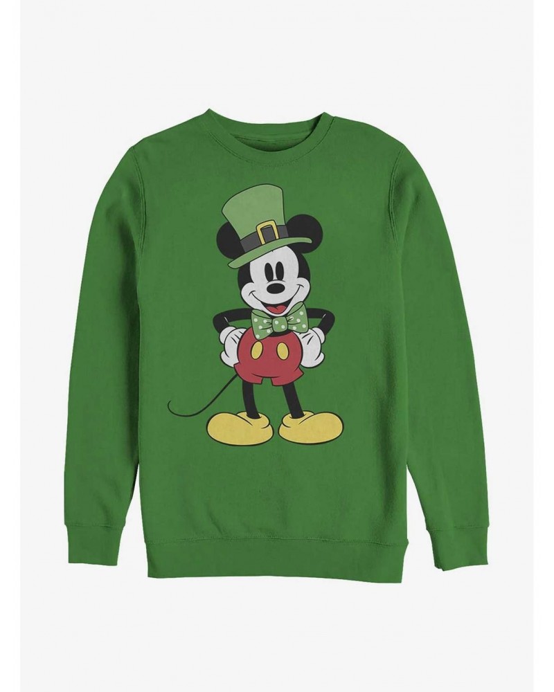 Disney Mickey Mouse Dublin Mickey Crew Sweatshirt $10.92 Sweatshirts