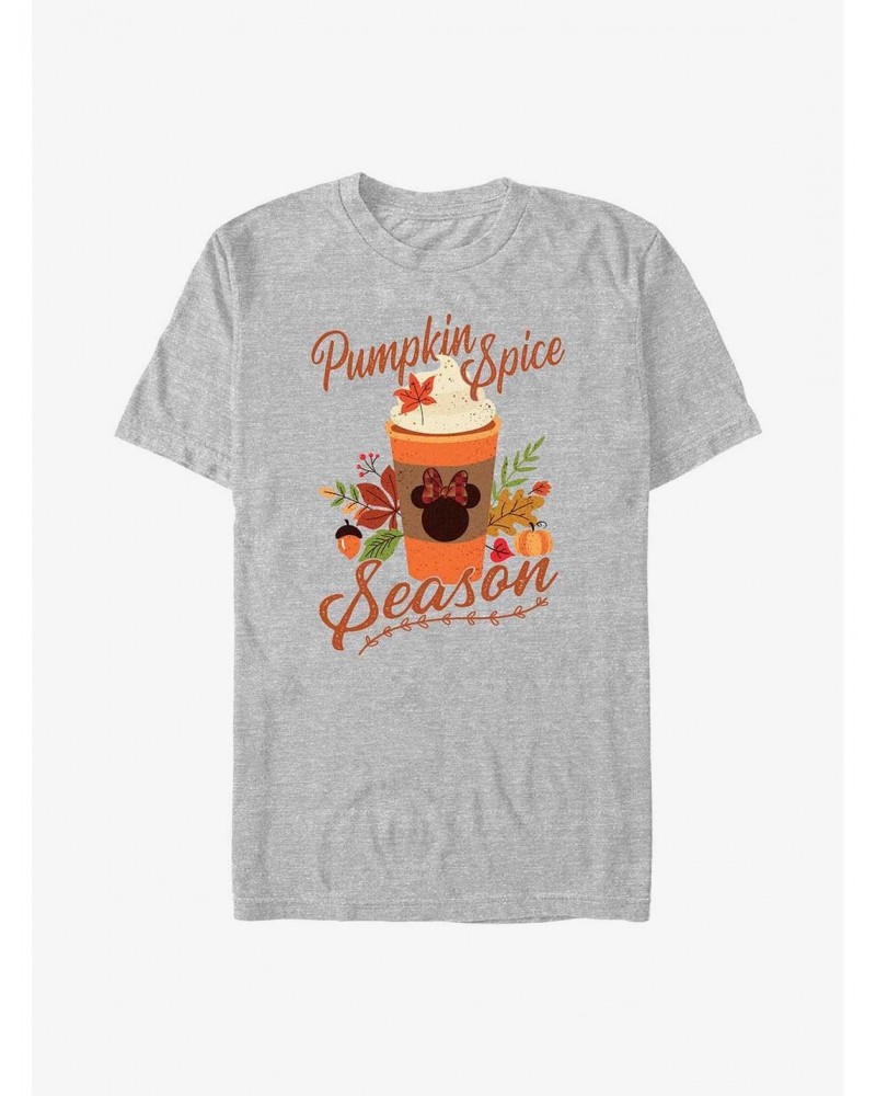 Disney Minnie Mouse Pumpkin Spice Season T-Shirt $7.84 T-Shirts